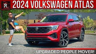 The 2024 Volkswagen Atlas 3-Row Is A Superior People Moving Family SUV