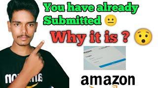 You have already Submitted in Amazon| Amazon exam Issue in Telugu| Amazon versant Test 2024