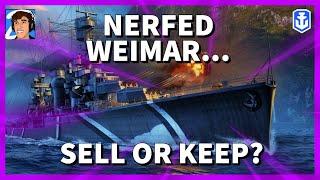 Weimar at Tier 7....Just Play Mainz in World of Warships Legends 4K