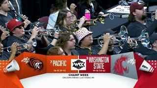 WSU WBB: WCC Championship Quarterfinal Highlights vs. Pacific | 3/9/25