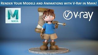 V-Ray in Maya: Lighting and Rendering Your 3D Models