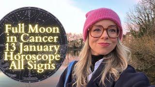 FULL MOON in Cancer 13 January Horoscope All Signs: Time to Heal Old Wounds?