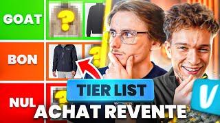 TIER LIST : LES ARTICLES RENTABLES SUR VINTED (ft @Bartorico )