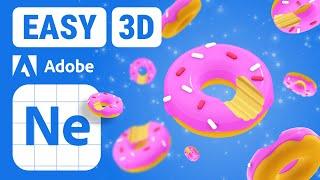 Is This the EASIEST 3d Software? Adobe Project Neo Beta Walkthrough