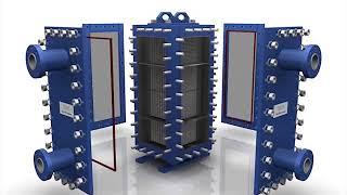 Kelvion K°Bloc (GEA EcoFlex) Fully-Welded Frame Plate Heat Exchanger