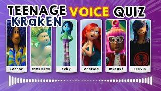 Guess Voice of Ruby Gillman, Teenage Kraken Characters | Ruby Gilman 2023 Quiz!