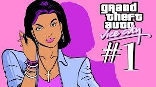 GTA: VICE CITY. Полное прохождение #1. Паук на заднем плане.