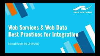 Web Services & Web Data – Best Practices for Integration