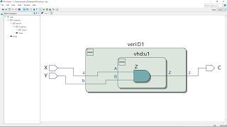 HDL Instantiation | Verilog module inside a VHDL entity and VHDL entity inside Verilog module.