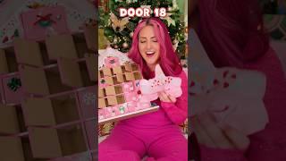 Opening ENTIRE ADVENT CALENDAR: ALL PINK theme (day 1)