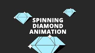 Spinning Diamond animation After Effects tutorial