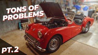 Breathing New Life into a 1961 Triumph TR3A: Leaks, Electrical Gremlins & First Drive