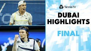 Ugo Humbert vs Alexander Bublik For The Title  | Dubai 2024 Final Highlights