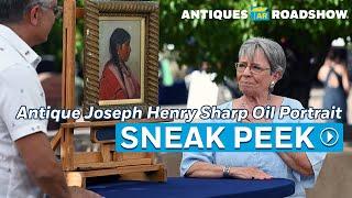 Preview: Joseph Henry Sharp Oil Portrait | Santa Fe’s Museum Hill, Hr 2 | ANTIQUES ROADSHOW | PBS