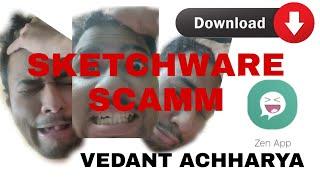 Sk Developer got me #vedantachharya #sketchwarescam #scaming #appsscam