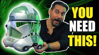 Disney 41ST Legion Clone Commander Gree Helmet Unboxing! BEST YET!