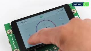 Qt for MCUs – Thermostat demo on STM32F769I-Disco