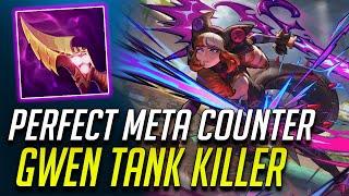 WILD RIFT GWEN 1V9 TANK KILLER (LATE GAME MONSTER)