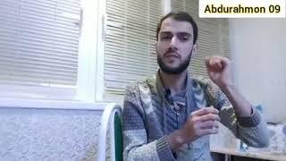 Abdurahmon 09 Ответи жёсткий МирзомахмудиСаг