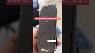 Ozone Cleo Smart lock installation. Cheap and best smart lock. Call +91 7012390039