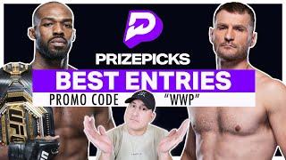 PRIZEPICKS Entry for UFC 309: Jones vs. Miocic