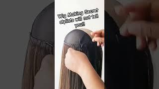 Wig making SECRET!!! 