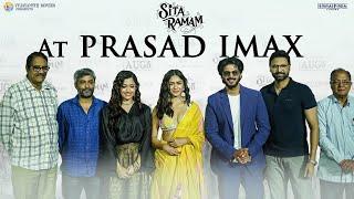 Sita Ramam at Prasads IMAX | Trailer Launch Event Highlights | Dulquer | Mrunal | Rashmika | Hanu