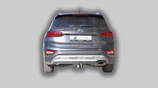 Установка фаркопа H230-E  на HYUNDAI SANTA FE IV (TM) 2018 - 2020 г. в