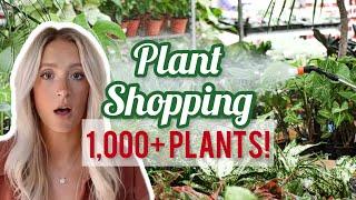 I FOUND IT! The BEST plant store EVER?! Come shopping with me!