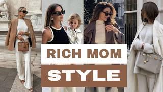 How To Dress Like A RICH Woman | RICH MOM Style