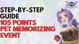 Step-by-Step Guide on Getting 105 Points | PET MEMORIZING EVENT GUIDE | ROO GLOBAL