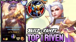 WILD RIFT RIVEN - TOP 1 RIVEN GAMEPLAY - EX SOVEREIGN RANKED