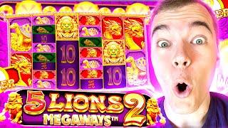 *NEW* 5 Lions Megaways 2 Slot Shocks Us All..