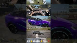 PUBG x TESLA Collab Dacia Skins  #teslacarskin #shorts