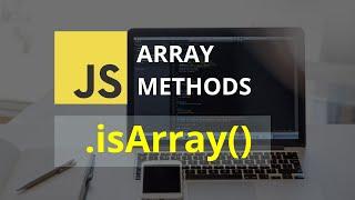 Isarray Array Method | Javascript Tutorial