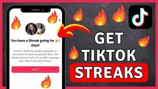 How to Get Streaks On TikTok [NEW FEATURE] | TikTok Tutorial