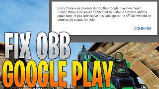 Fix Call of Duty Mobile Google Play Download Error | How To Fix COD Mobile Sorry There Was an Error