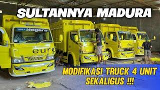 SULTANNNYA MADURA‼️ MODIFIKASI TRUCK 4 UNIT SEKALIGUS⁉️