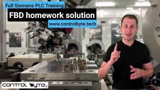 LAD to FBD conversion - simple trick in TiA Portal | Siemens PLC Training | PLC Programming Course