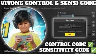 (2024) VIVONE GAMING SENSITIVITY CODE 3.3/ VIVONE GAMING CONTROL CODE 3.3/ ‎@vivonegamer 