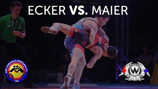 RINGEN - DMM FINALE (Vorkampf)  - 61kg Greco - Steven Ecker vs. Andreas Maier