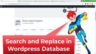 Bulk Search and Replace Text in Wordpress Post and Database