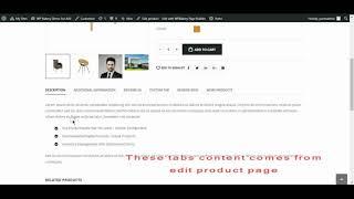 Porto WordPress (How to edit Product Data Tabs)