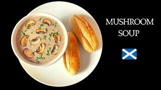 Classic Cream Of Mushroom soup | The best soup recipe!