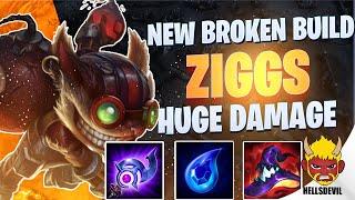 WILD RIFT | NEW BROKEN ZIGGS BUILD (HUGE DAMAGE)  | Challenger Ziggs Gameplay | Guide & Build