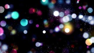 Bokeh Lights Sparkling Particles • Relaxing Screensaver 4K