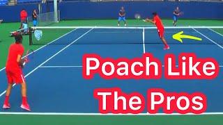 How To Poach Like A Pro (Tennis Doubles Strategy)