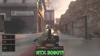 COD MW2 (2022) Benchmark Test -  RTX 3090TI vs RTX 4090