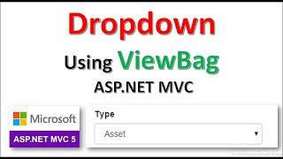 How to Create a Dropdown List using ViewBag in ASP.NET MVC | C#