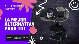 La Mejor WEBCAM ECONÓMICA para Stream, Clases, Homework y Más